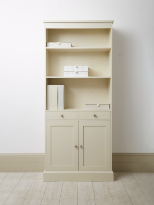 Rochester bookcase with doors