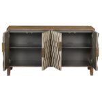 4 Door Credenza